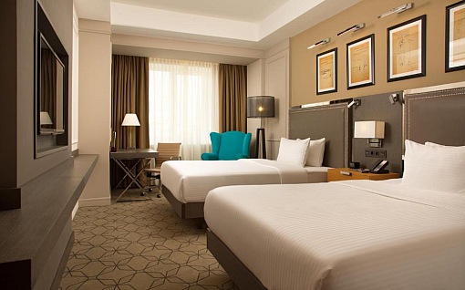 DoubleTree by Hilton Hotel Kazan City Center - Номер с 2 двуспальными кроватями - В номере